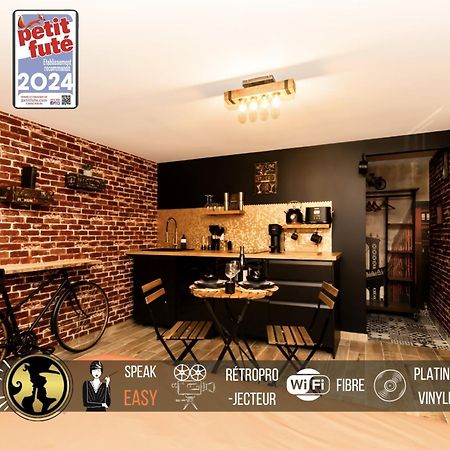 "The Speakeasy" Pub New Yorkais Centre Ville - Ideal Pro - Wifi Fibre - Retroprojecteur Cinema Сент-Этьен Экстерьер фото