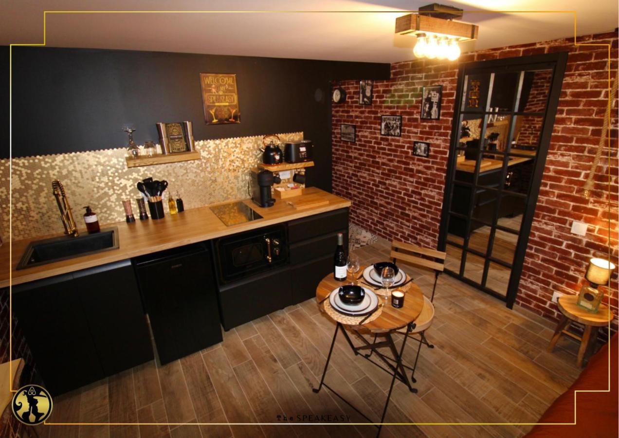 "The Speakeasy" Pub New Yorkais Centre Ville - Ideal Pro - Wifi Fibre - Retroprojecteur Cinema Сент-Этьен Экстерьер фото
