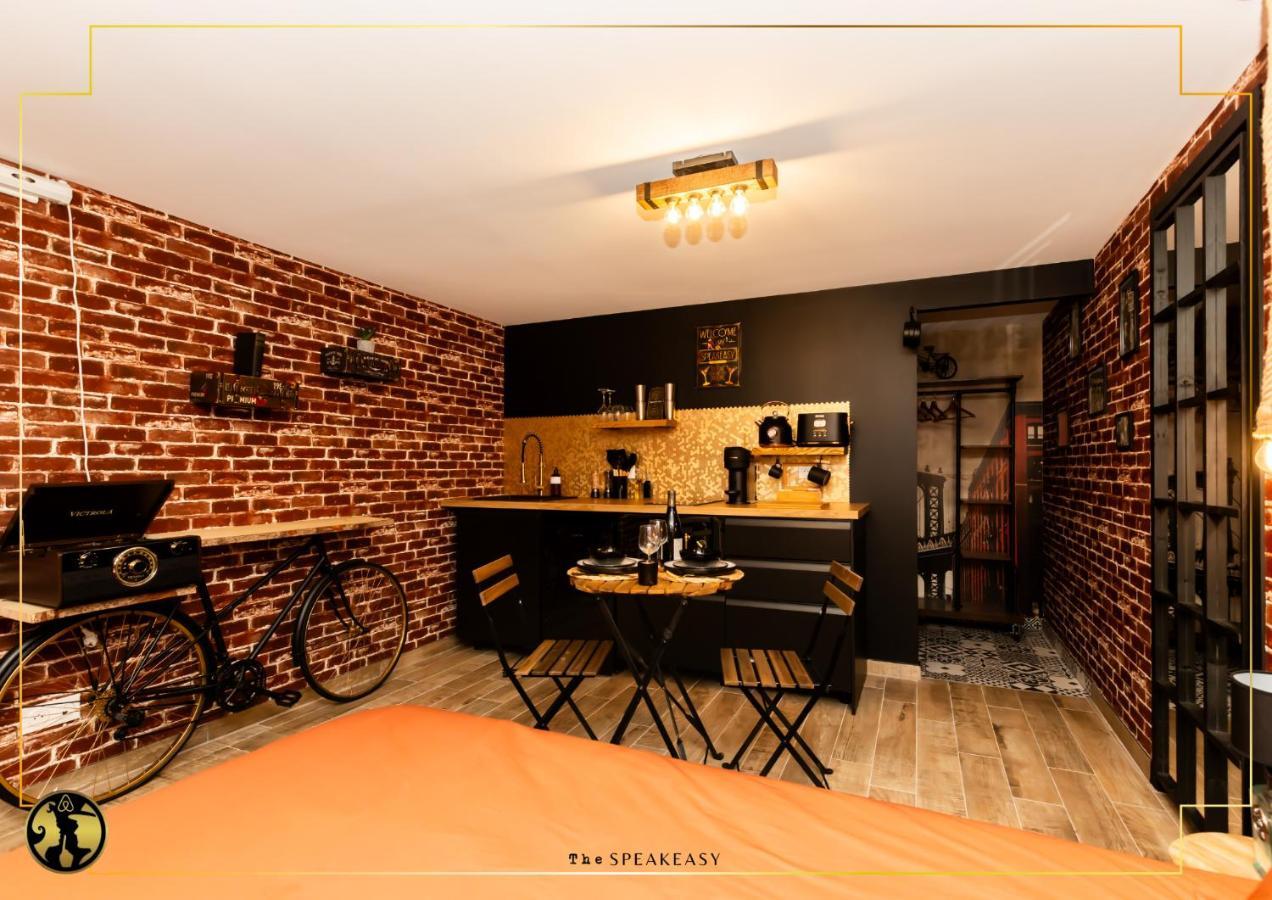 "The Speakeasy" Pub New Yorkais Centre Ville - Ideal Pro - Wifi Fibre - Retroprojecteur Cinema Сент-Этьен Экстерьер фото