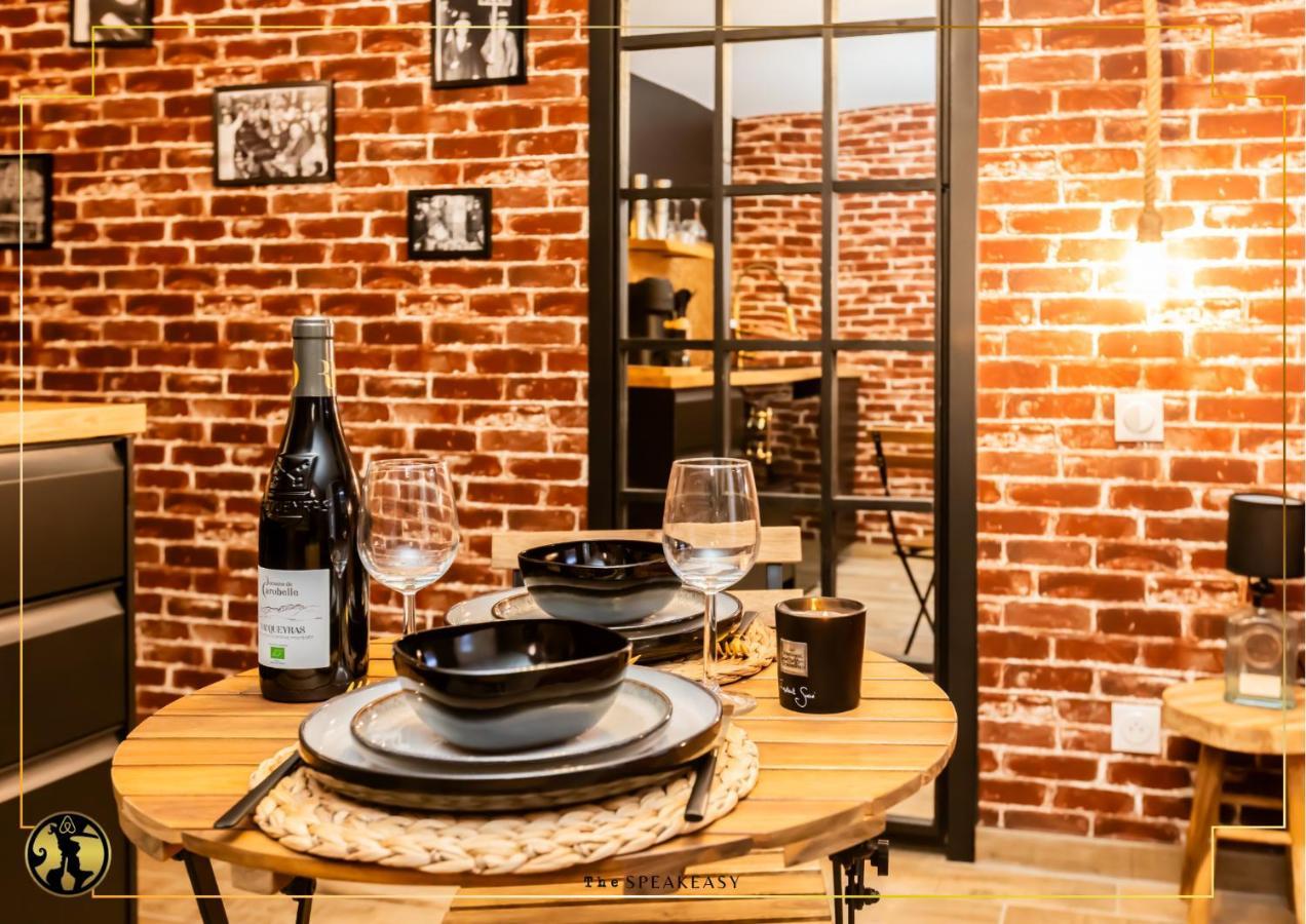 "The Speakeasy" Pub New Yorkais Centre Ville - Ideal Pro - Wifi Fibre - Retroprojecteur Cinema Сент-Этьен Экстерьер фото